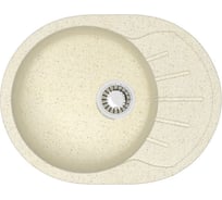 Кухонная мойка Azario Light (575x440x215) Бежевая (сифон + герметик) 00079919