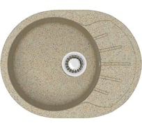 Кухонная мойка Azario Light (575x440x215) Песочная (сифон + герметик) 00079922