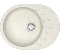 Кухонная мойка Azario Light (575x440x215) Хлопок (сифон + герметик) 00079921