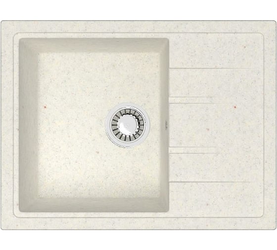 Кухонная мойка Azario Vision (750x505x218) Хлопок (сифон + герметик) 00079703