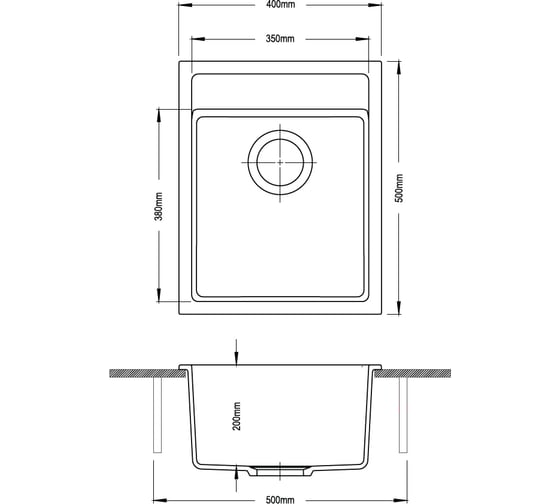 Мойка LONGRAN Ultra ULS400.500 Croma ULS400.500 - 49