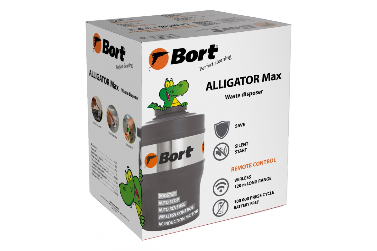  пищевых отходов BORT Alligator Max 93410778 - выгодная .