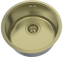 Мойка для подстольного монтажа, бронза IDDIS Edifice EDI42B0i77