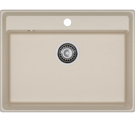 Мойка GranFest LEVEL 660 1-чаша 660х500 мм кашемир арт.GF- LV-660 кашемир