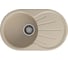 Мойка GranFest RONDO 750L 1-чаша+крыло 750х460 мм кашемир арт.GF- R-750L кашемир 1