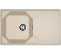 Мойка GranFest UNIQUE 840L 1-чаша+крыло 840х500 мм кашемир арт.GF- U-840L кашемир