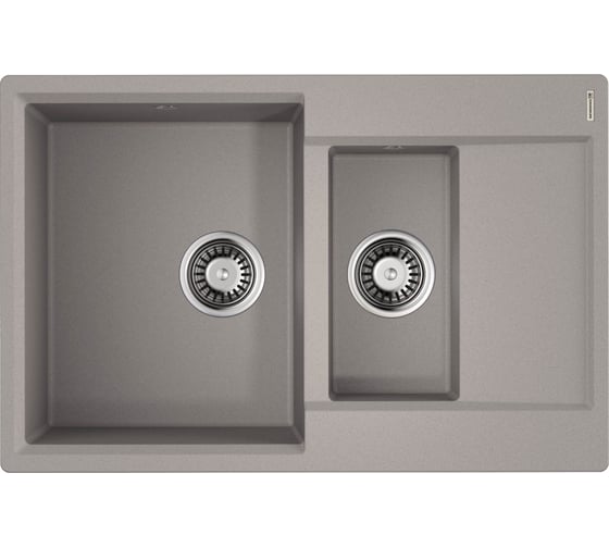 Мойка Omoikiri Daisen 78-2-GR Artgranit/leningrad grey 4993332
