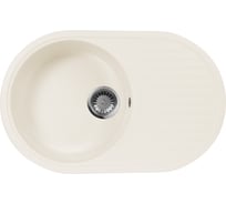 Кухонная мойка AquaGranitEx белый M-18/331