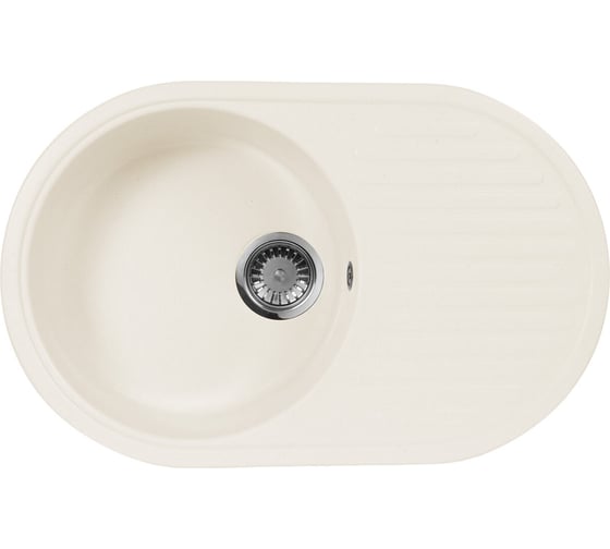 Кухонная мойка AquaGranitEx белый M-18/331 1