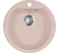 Кухонная мойка AquaGranitEx розовый M-07/315