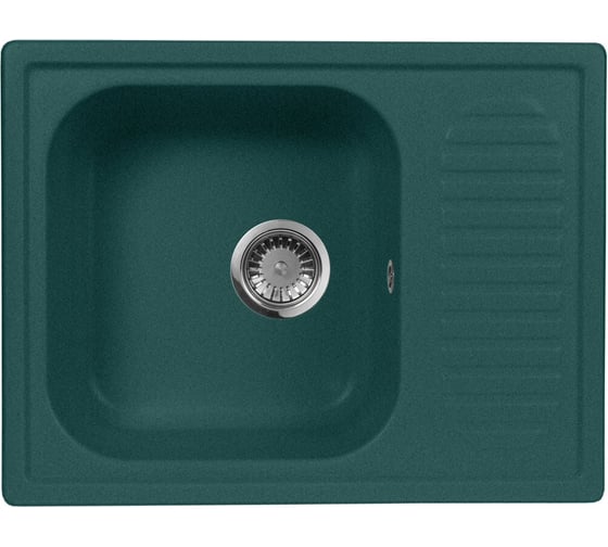Кухонная мойка AquaGranitEx зеленый M-13/305 1