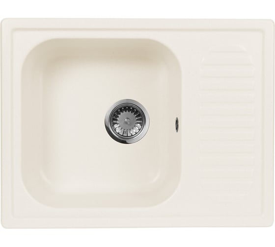 Кухонная мойка AquaGranitEx белый M-13/331 1