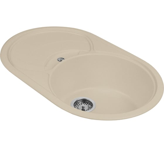 Кухонная мойка AquaGranitEx бежевый M-18S/328