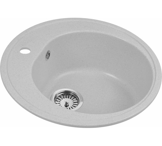Кухонная мойка AquaGranitEx серый M-08/310