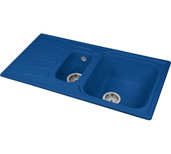 Кухонная мойка AquaGranitEx синий M-09K /323