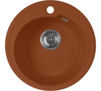 Кухонная мойка AquaGranitEx терракот M-45/307