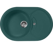 Кухонная мойка AquaGranitEx зеленый M-18S /305