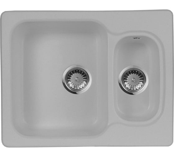 Кухонная мойка AquaGranitEx серый M-09 /310