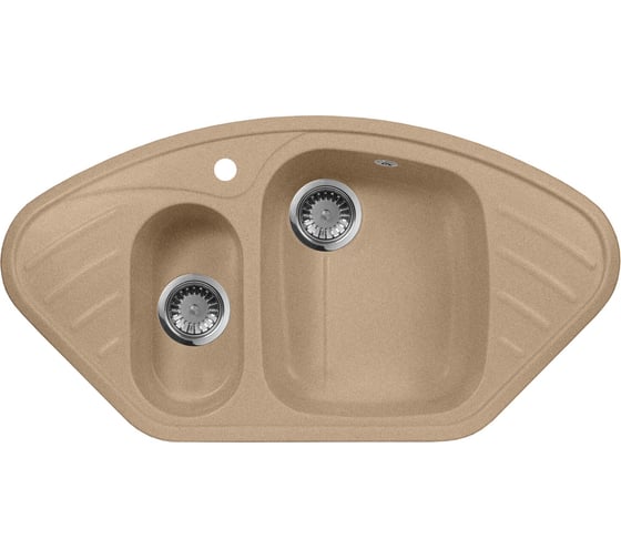 Кухонная мойка AquaGranitEx песочный M-14/302
