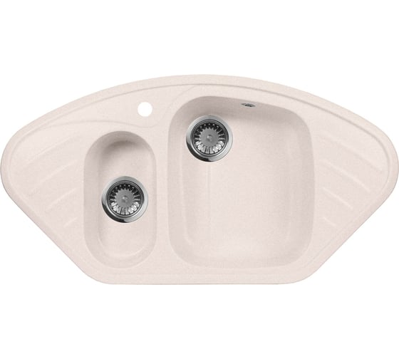 Кухонная мойка AquaGranitEx светло-розовый M-14 /311