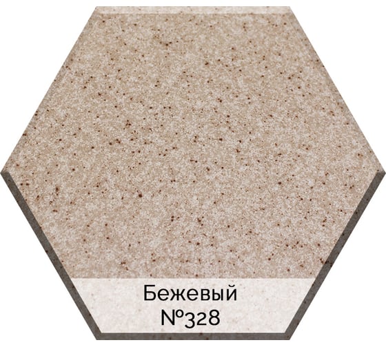 Кухонная мойка AquaGranitEx бежевый M-45 /328