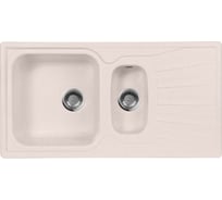 Кухонная мойка AquaGranitEx светло-розовый M-09K /311