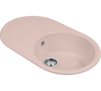 Кухонная мойка AquaGranitEx розовый M-18 /315