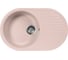 Кухонная мойка AquaGranitEx розовый M-18 /315 2