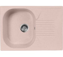 Кухонная мойка AquaGranitEx розовый M-70 /315