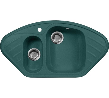 Кухонная мойка AquaGranitEx зеленый M-14 /305