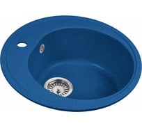 Кухонная мойка AquaGranitEx синий M-08 /323