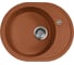 Кухонная мойка AquaGranitEx терракот M-18L /307 1