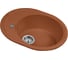 Кухонная мойка AquaGranitEx терракот M-18L /307 2