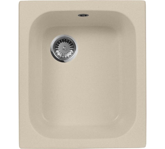 Кухонная мойка AquaGranitEx бежевый M-17 /328