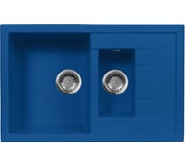Кухонная мойка AquaGranitEx синий M-21K /323