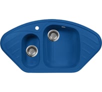 Кухонная мойка AquaGranitEx синий M-14 /323