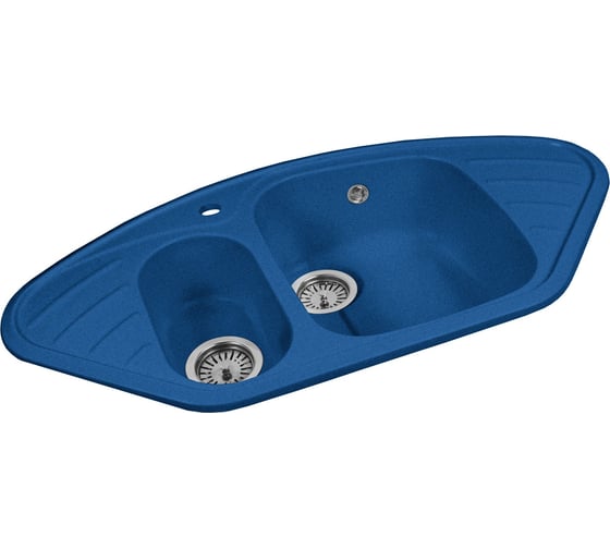 Кухонная мойка AquaGranitEx синий M-14 /323