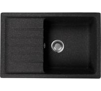 Кухонная мойка AquaGranitEx черный M-27 /308