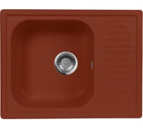 Кухонная мойка AquaGranitEx красный марс M-13 /334