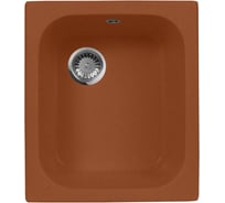 Кухонная мойка AquaGranitEx терракот M-17 /307