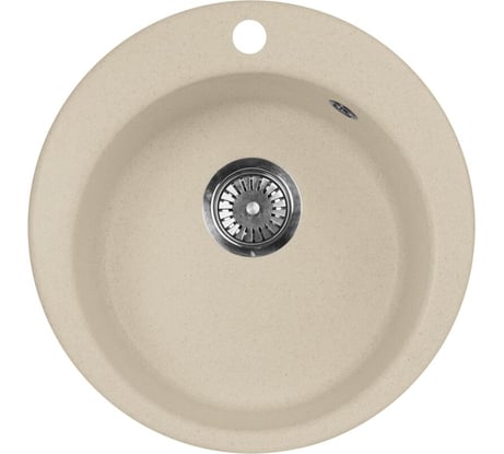 Кухонная мойка AquaGranitEx бежевый M-05 /328