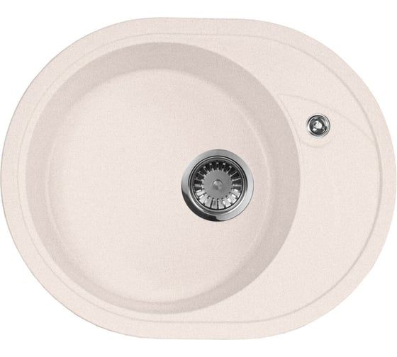 Кухонная мойка AquaGranitEx светло-розовый M-18L /311