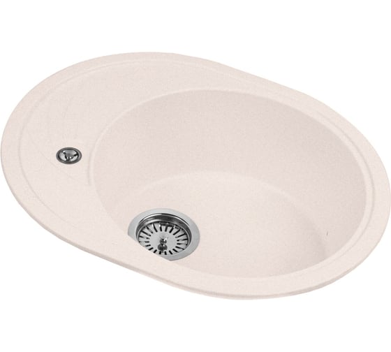 Кухонная мойка AquaGranitEx светло-розовый M-18L /311