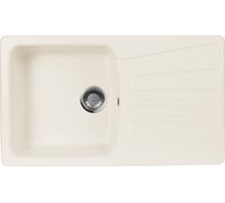Кухонная мойка AquaGranitEx белый M-12 /331