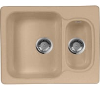 Кухонная мойка AquaGranitEx песочный M-09 /302