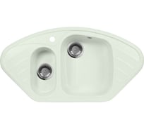 Мойка кухонная AquaGranitEx салатовый M-14 /303