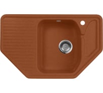 Кухонная мойка AquaGranitEx терракот M-10 /307