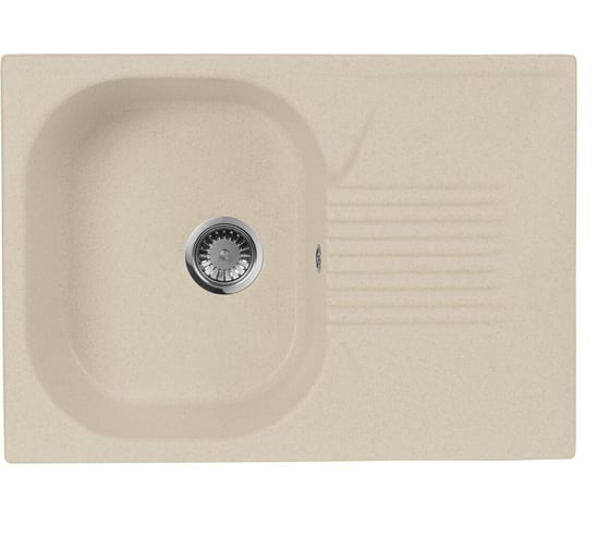 Кухонная мойка AquaGranitEx бежевый M-70 /328 1