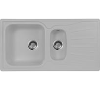 Кухонная мойка AquaGranitEx серый M-09K /310