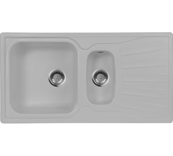 Кухонная мойка AquaGranitEx серый M-09K /310